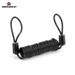 Bicycle Portable Reminder Motorcycle Helmet Anti Theft Spring Travel Wire Rope Riding Accessories_desvips.com