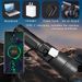 Cross-border Hot-Selling Telescopic Zoom Flashlight Multi-Functional Digital Display Long-Lasting Battery Ultra-Bright_desvips.com