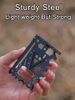 18-in-1 Tool Card, Strong Steel Multi-Function Bottle/Can Opener, Screwdriver, Wrench & Folding EDC Tools Card_desvips.com