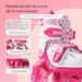 Flashing Kids Inline Skates-Adjustable Size,Suitable For Boys & Hirls,Beginner Roller Skates Wwith Light-up Wheels_desvips.com
