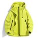 with Down Liner, Men Women 3-in-1 Detachable Ski Suit, Windproof And Water-Resistant Hiking Jacket_desvips.com