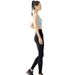 RenMou Pretty Double Layer Waist Head High Elastic Tight Hollow Breathable Bottom Fitness Yoga Pants For Women Exclusive Supply_desvips.com