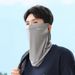 LazyZoom Warrior Cycling Mask For Men, Summer Outdoor Fishing Sunshade Gaiter Sleeve Set, Cover And Neck Protection Ice Silk Face_desvips.com