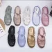 Women Roma Summer Sandals 2024 Hot Sale Retro Ladies Jelly Girls Flat Heel Holiday Beach Shoes Ddmysaturn_desvips.com