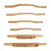PeakGo Upgraded Muscle Rolling Solid Wood Beech Scraping Stick Roller Wave Acupoint Full Body Meridian Therapy Beauty Hair_desvips.com