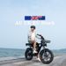 KOOLUX 20-Inch Electric Road Bike 48V 31.2ah Aluminum Alloy Fatbike X9pro With LCD Rear Hub Motor & 7 Speed Lithium Battery_desvips.com