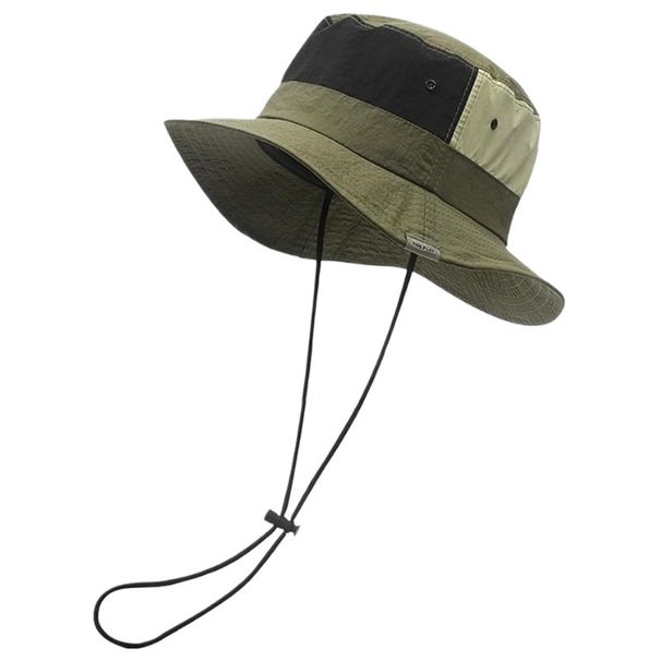 Men's and women's fisherman foldable summer sun hiking hats, beach fishing hats_desvips.com