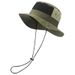 Men's and women's fisherman foldable summer sun hiking hats, beach fishing hats_desvips.com
