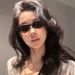 New Oval Metal Sunglasses Fashion Male Female Brand Designer Sun Glasses Retro Men Outdoor Sports Fishing Goggles_desvips.com