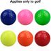 Cross-border Golf Double-layer Practice Colored Competition Ball, Various Logos Can Be Printed_desvips.com