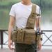 Multifunctional Fishing Rod Bag Large Capacity Outdoor Fishing Backpack Tactical Camouflage Crossbody Bag_desvips.com