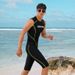 Professional Men's Surfing Swimsuit, Tight-fitting, Sun-protective, Quick-drying Tank Top And Boxer Shorts, Sports_desvips.com