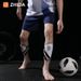 Professional Fixed Belt Football Shin Guards Men's Adult Children's Light Strap Shin Guards Anti Collision Baffle_desvips.com