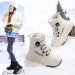 free Shipping New Designer Men Womens Winter Couple Snow Mens Plush Thick Warm Cotton Shoes Short Boots A6bc_desvips.com