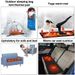 Outdoor USB Sleeping 5 Heating Zones Adjustable Temperature Electric Heated Pad For Camping Tent Mat 198*60mm_desvips.com