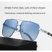 New Square Frame For Driver Driving Sunglasses Spring Temple UV Protection Glasses Men 2106_desvips.com