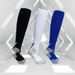 Men's Over-The-Knee Football Socks - Non-Slip Towel Bottom & Thickened (Basketball, Training, Breathable Cotton Blend)_desvips.com