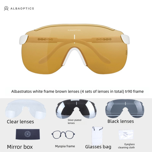 Cycling Glasses Outdoor Sports Men And Women Bicycle Mountain Bike Sandproof Windproof Goggles Mountaineering_desvips.com
