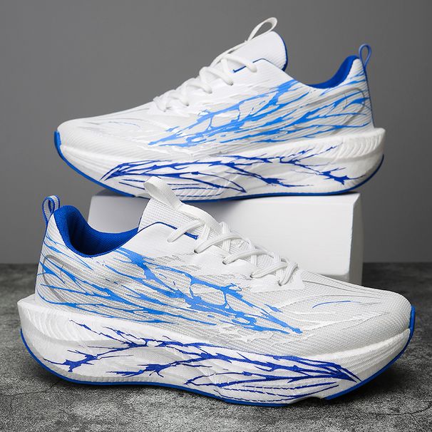 Unisex Women Carbon Board Speciality Marathon Shoes Men Sports Breathable Lightweight Technology Running Sneakers_desvips.com
