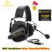 EARMORM32 Electronic Noise-Cancelling Headset With Microphone For Communication, Special Forces Training Tactical Ear_desvips.com