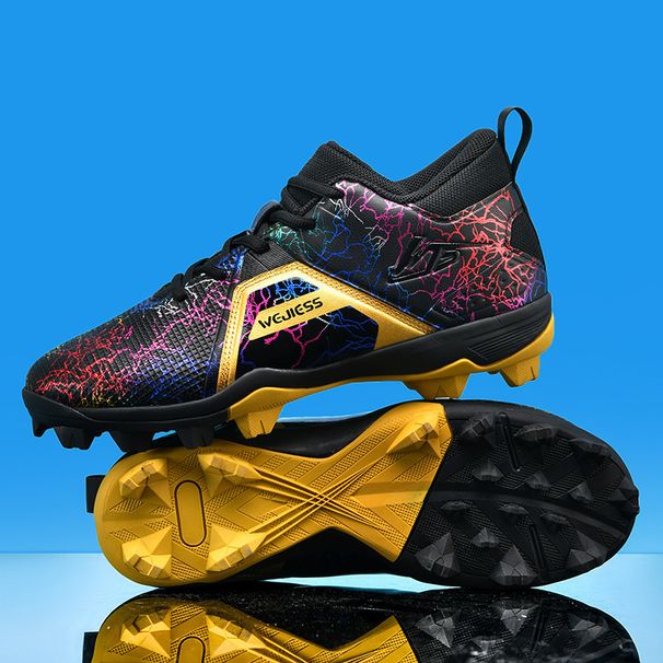 Logo 26xx 1 Correct Men's Outdoor Non-Slip Wear-Resistant Football With Fixed Studs Professional Training Anti-Slip Baseball Shoes_desvips.com