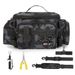 Lure Holder Multi-Functional Waist Shoulder Crossbody Waterproof Gear Fishing Rod Bag_desvips.com
