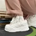 Xiaolangte In Stock Sneakers White Thick Soled Loafers Couples Height Increasing Thickened Casual Sports Star Shoes For_desvips.com