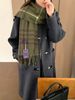 New Couple Versatile Warm Winter Classic Internet Celebrity Shawl Fashion Plaid Tassel Scarf Trendy_desvips.com