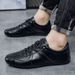 Hot Selling Spring Autumn Men's Casual Single Low Cut Sneakers For Lazy People Lightweight Driving Shoes_desvips.com