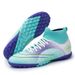 High-top Soccer Shoes For Boys Girls With Rubber Soles And Jelly Colorways_desvips.com
