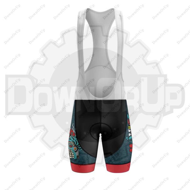 Mexico Cycling Jersey Set For Men Short Sleeve Mountain Biking Clothing Kit Bib Shorts Gel Breathable Pad_desvips.com