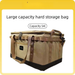 Outdoor Foldable Tool Bag Large Capacity Storage Camping Cookware Portable Handbag_desvips.com