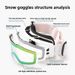 Double Layer Anti-Fog Cylindrical Men And Women Outdoor Snow Goggles Protective Adult Mountaineering Ski Glasses_desvips.com