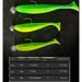 Luya Set Roll Tail Soft Long Throw Lead Head Hook T-Tail Fk Bait Sea Bass Bent Mouth Combination_desvips.com