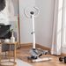 Stepper Heimtrainer Für Zuhause Mit LCD-Bildschirm Einstellbare Geschwindigkeit Metall ABS 55 X 53 X 118-128 Cm_desvips.com