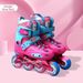 Professional Full Set Of Inline Skates For Children Beginners Men And Women Adult Single Flash Sports Outdoor Roller Skates Skateboards Scooters_desvips.com