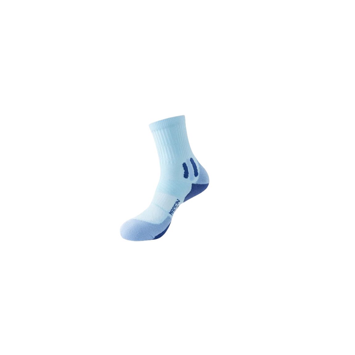 Women's Mid Calf Sports Socks Spring Autumn Style Professional Running Socks Thick Sole Sweat Absorbing Basketball Badminton Socks_desvips.com