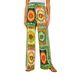Women's Clothing fashion personality printing short-sleeved holiday leisure loose tie suit_desvips.com