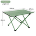 Outdoor New Casual Folding Camping Set Portable Egg Roll Table_desvips.com