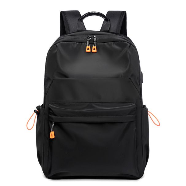 Cross border business commuting fashion travel backpack casual oxford cloth large capacity school bag wholesale printing logo_desvips.com