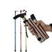 Aluminum Alloy Trekking Pole Folding Telescopic Ultralight Four-Section Outdoor Portable Elderly Walking Stick Mite_desvips.com