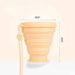 Food Grade Collapsible Water Camping Silicone Outdoor With Lid Telescopic Portable Travel Compression Mouthwash Cup_desvips.com