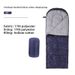 Envelope Winter Outdoor Camping Adult Travel Mountaineering Dirt-Proof Sleeping Bag_desvips.com