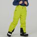 Children's Ski Pants Single Double Board Loose Fit Windproof Waterproof Warm Skiing Mountaineering_desvips.com