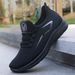 Spring Men's Casual Polyurethane Breathable Mesh Outdoor Sports Shoes Men_desvips.com