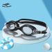Qilang Adult Swim Anti-Fog Waterproof HD Clear Diving Goggles Unisex Silicone Swimming Glasses_desvips.com