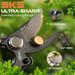DECERK 8.5 Inch Professional Pruning Shears For Effortlessly Pruning 3/4 Inch Branches_desvips.com