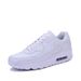 Men's and women's retro running shoes spring low-top leather double mesh air cushion cushioning casual sneakers jogging_desvips.com