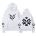 One Piece Zoro Fleece Loose Sweatshirt Anime Hoodie_desvips.com