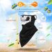 Sun Protection Cycling Rider Face Towel Ice Silk Skull Mask Neck Gaiter Summer Fishing Ear Hanging Headscarf Unisex_desvips.com